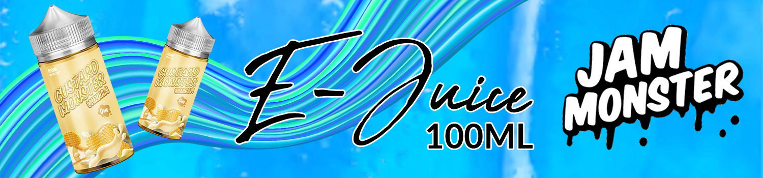 Custard Monster Vanilla Custard 100ml E-Juice by Jam Monster